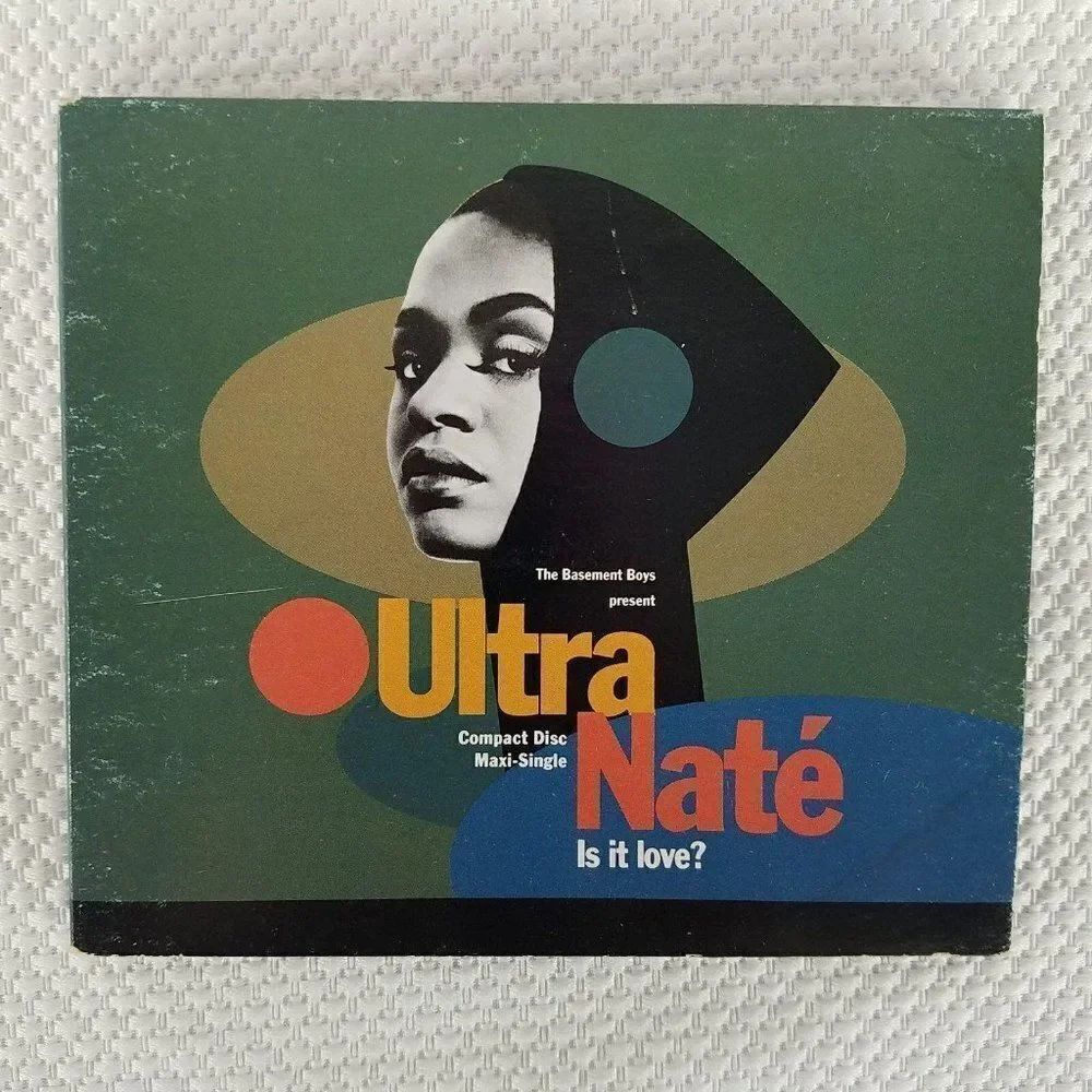 Ultra Nate CD Maxi Single Is It Love Scandal 1991 Warner Bros Rare